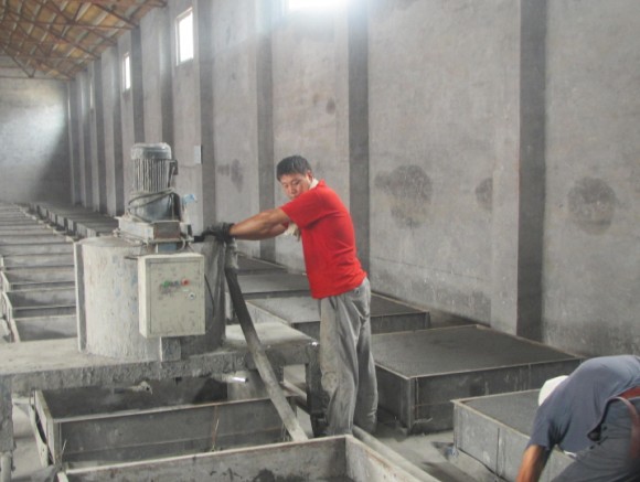 发泡水泥保温板现场5