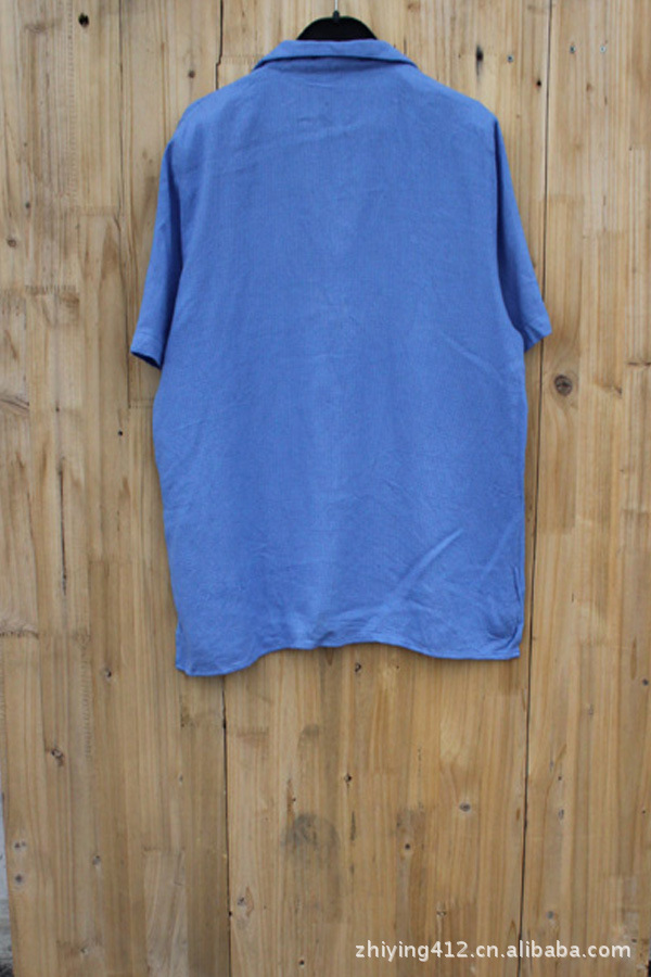 【德国<em>原单</em> 夏季透气<em>开衫短袖</em>衬衫 大码】价格