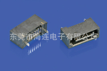SATA 7P公座A型全包直立式SMT