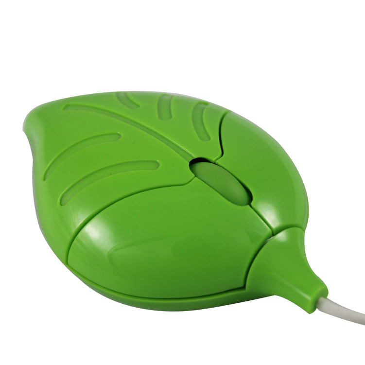 光电鼠标-树叶造型鼠标 个性化礼品鼠标 各种规