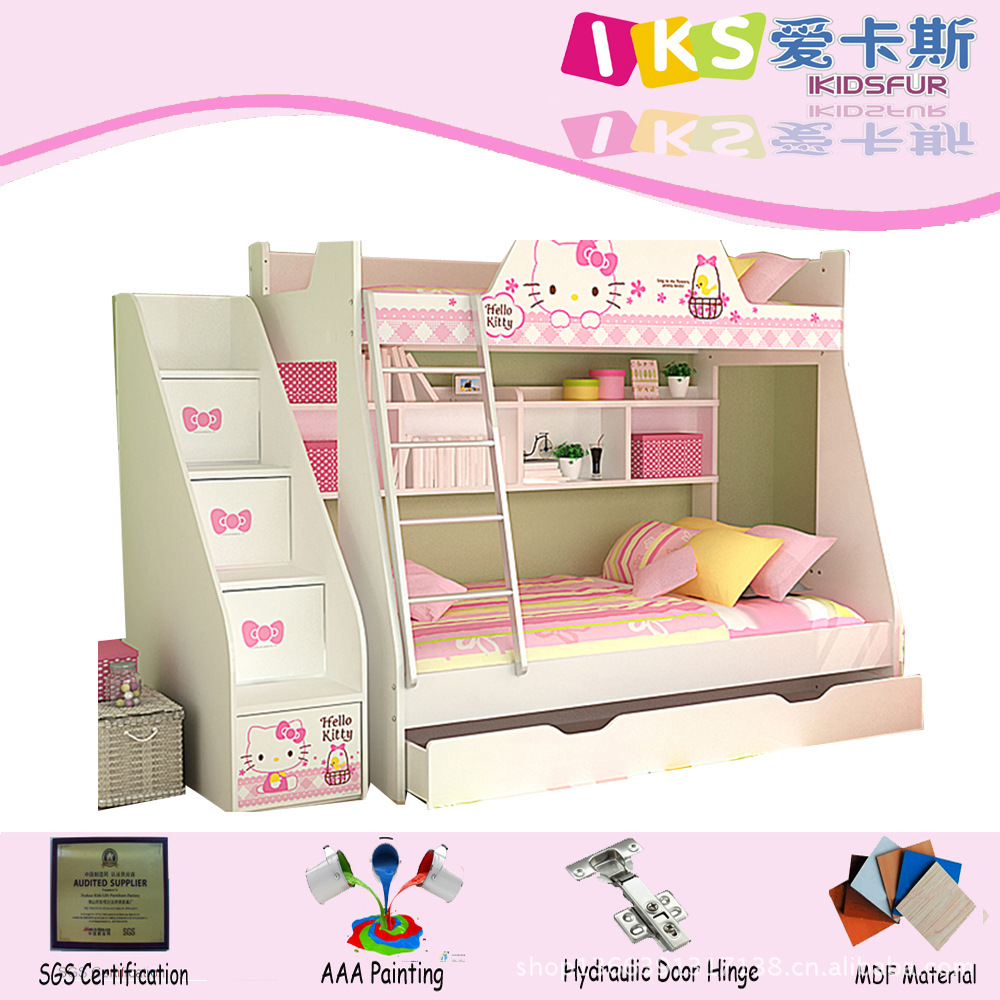 厂家批发 儿童彩绘卧室<em>家具</em> <em>hellokitty</em> <em>女孩</em>套房
