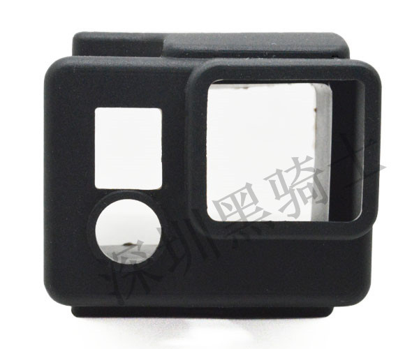 GP98 GoPro配件 Hero3+硅胶套 保护套 黑蓝绿