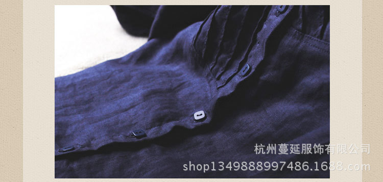 特价 春夏新款棉麻文艺清新<em>日系女装品牌</em> 风琴