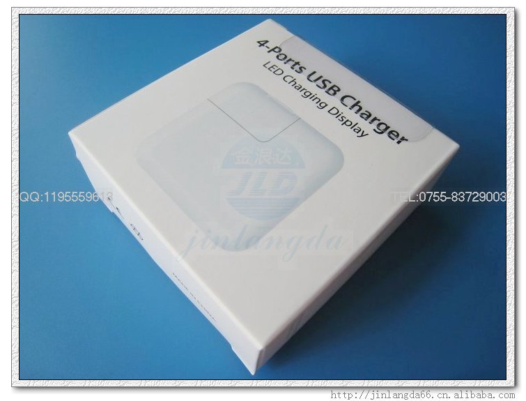 精仿蘋果二代4USB充電器