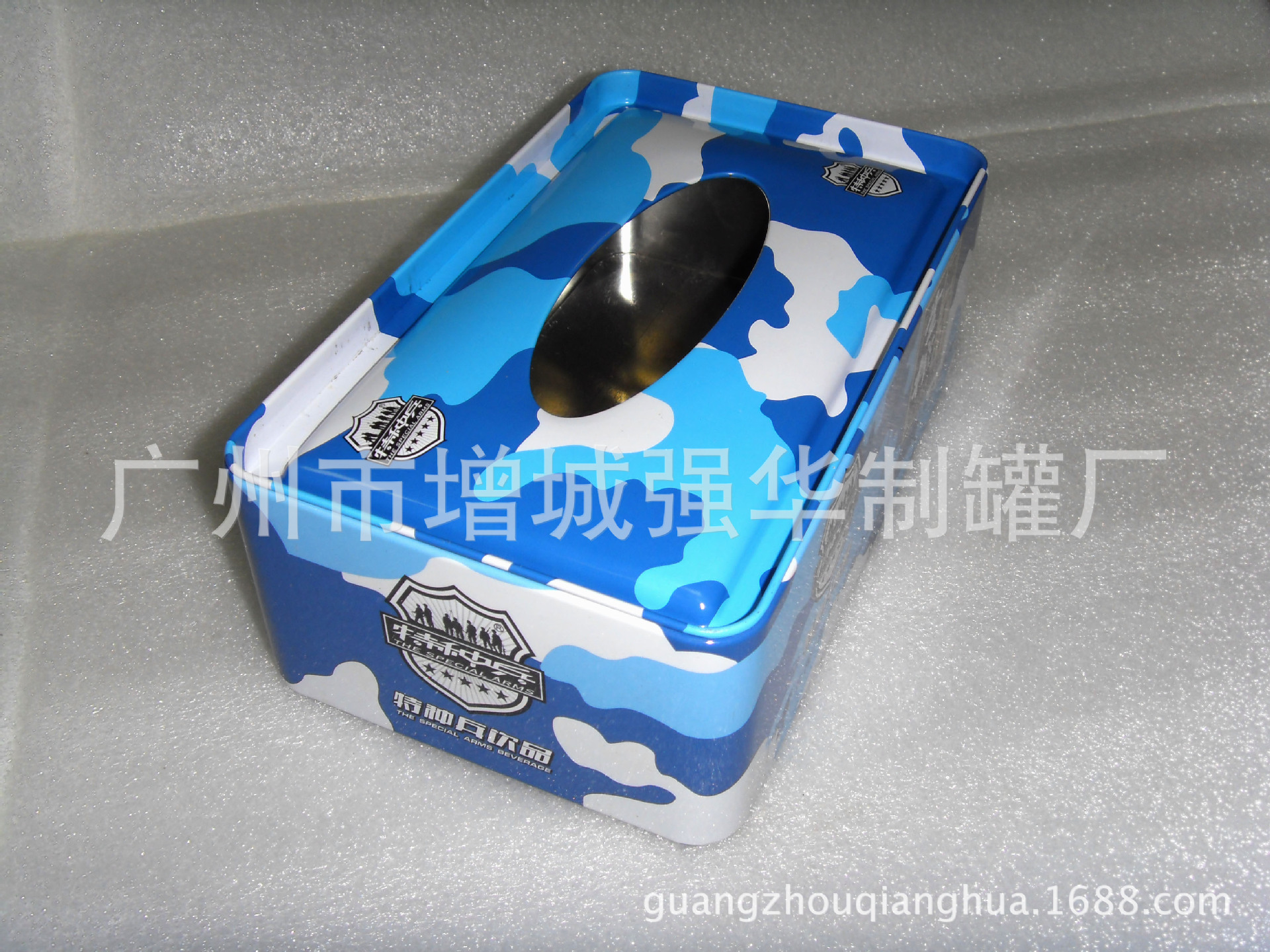 【厂家直销 纸巾盒、礼品盒 金属抽纸盒礼品盒