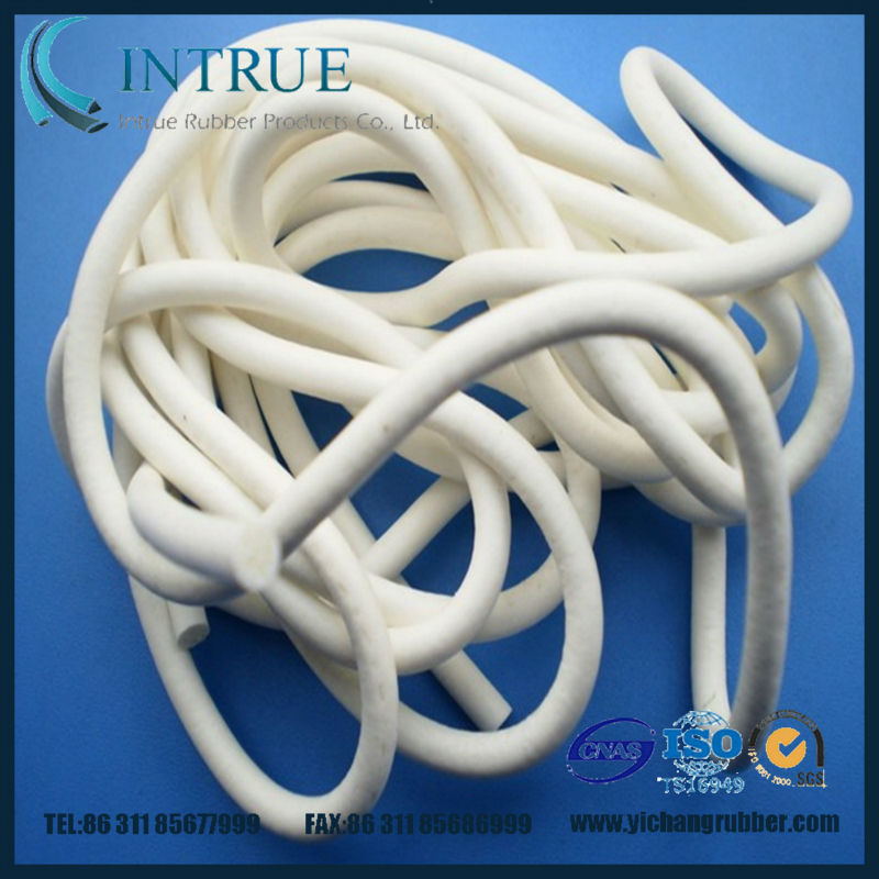 white silicone o-ring cord