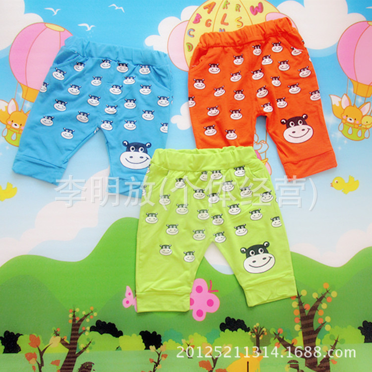 2014夏季热卖 新品儿童<em>马裤</em> 外穿童裤 火拼爆卖