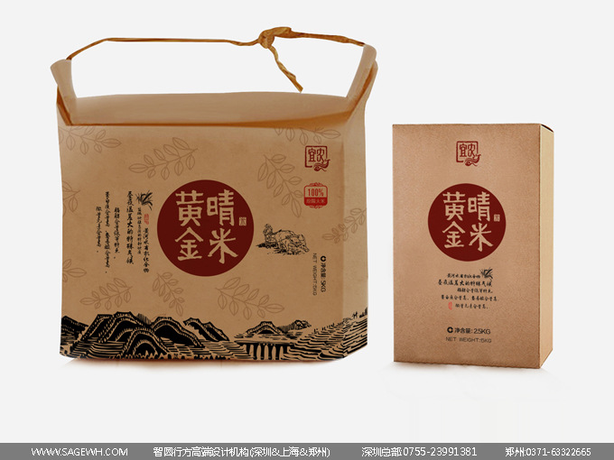 包装设计-大米包装设计公司\/农产品包装设计公