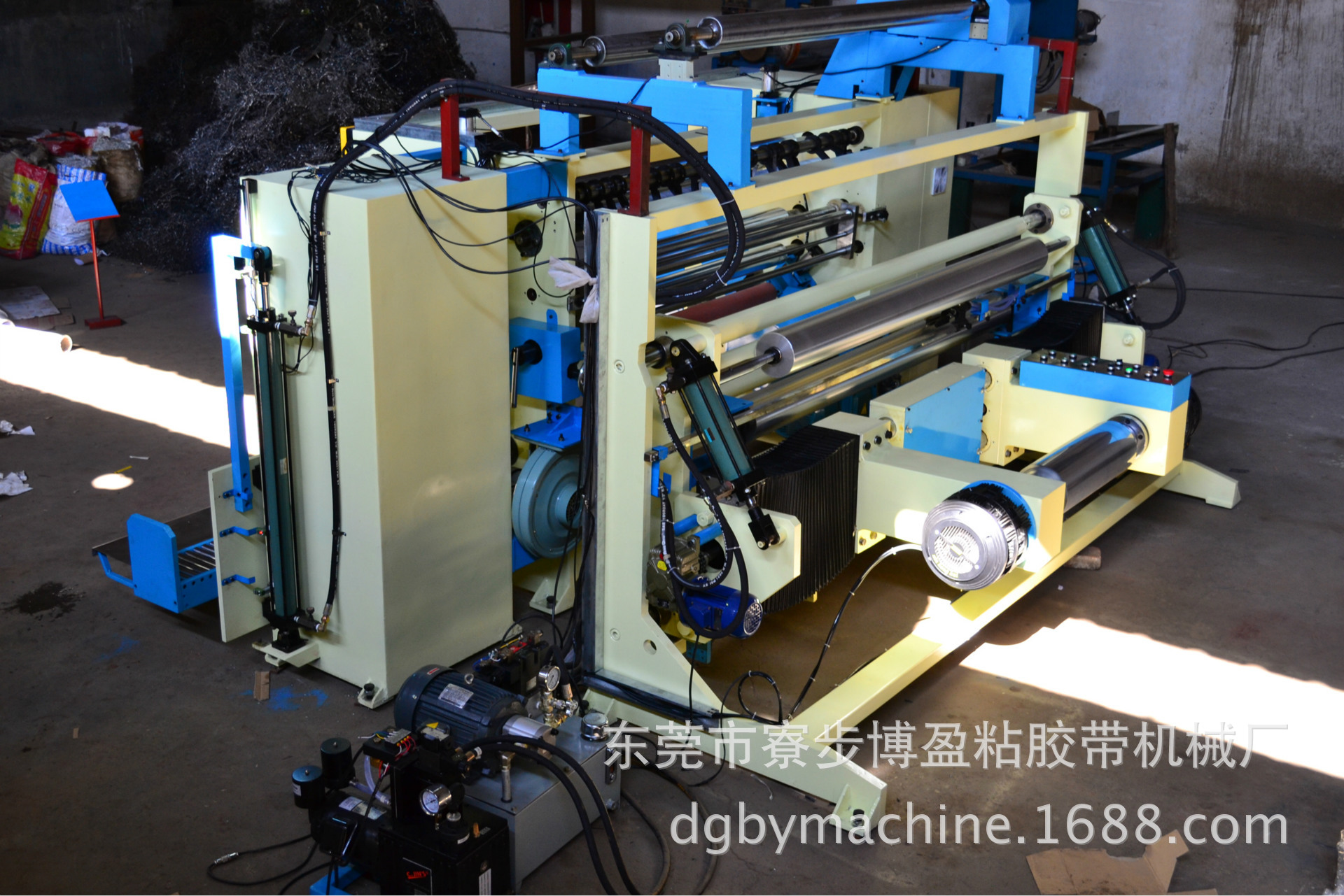 高速精密分条机放料架