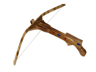 车模型-【景区兵器批发】中弩 竹木连发弩 木质