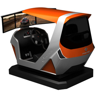 区域代理加盟-三屏真实动感汽车驾驶模拟器 真
