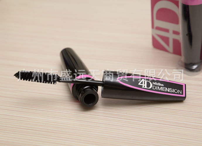 泰国正品代购彩妆4DMistine单头睫毛� 浓密卷翘防水不晕染睫毛膏