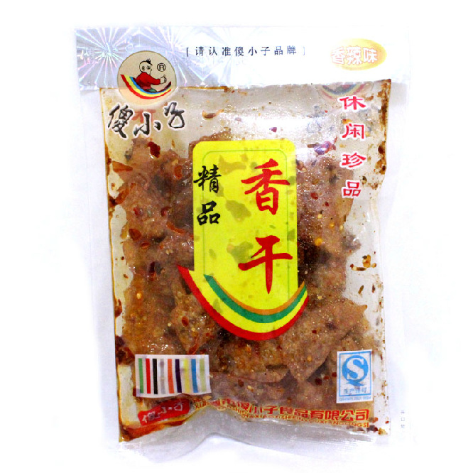 淘宝热卖 休闲零食 傻小子精品香干70g