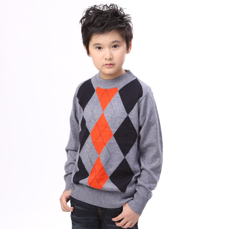 2014春装<em>新款</em>男童<em>毛衣童装</em>针织羊毛衫薄型正