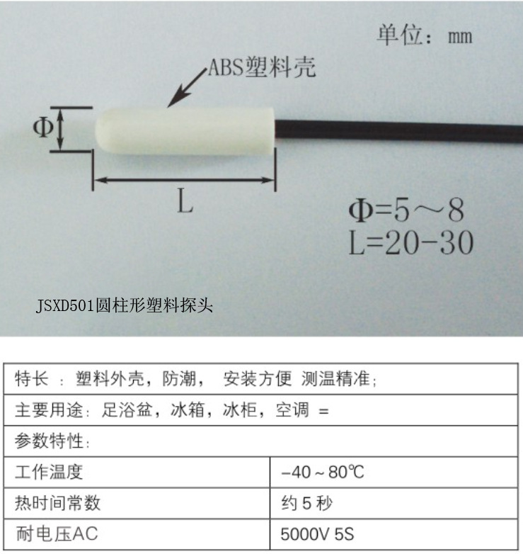 JSXD501塑料探头副本