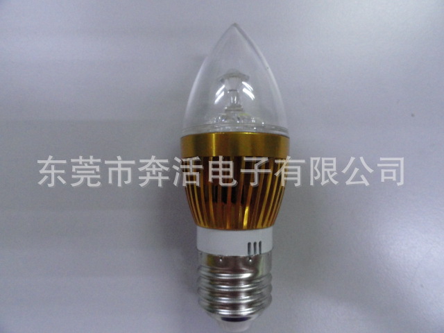 GL-E27大頭LED蠟燭燈