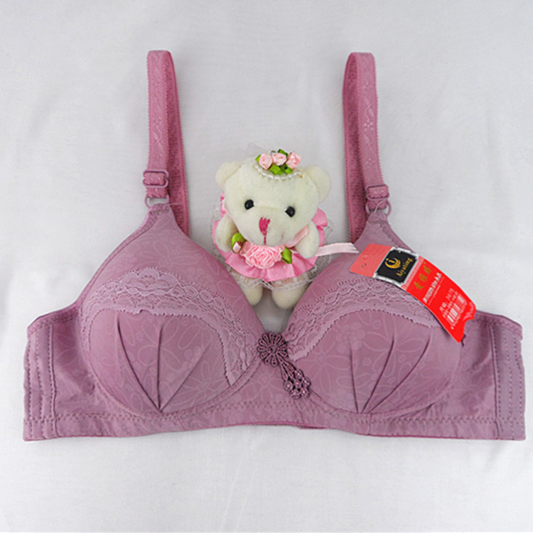 厂家直销 调整型<em>普宁文胸</em> 薄款无钢圈<em>文胸批发</em>