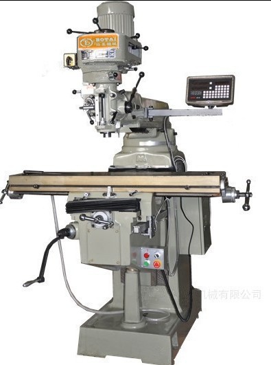 长期供应铣床4S台湾原装高精密摇臂炮塔数显铣床