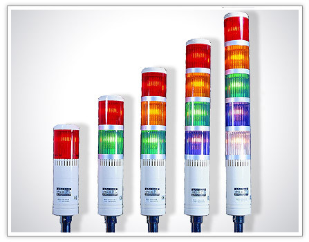 供应台湾山河 SPES-35-RYG警灯 图片