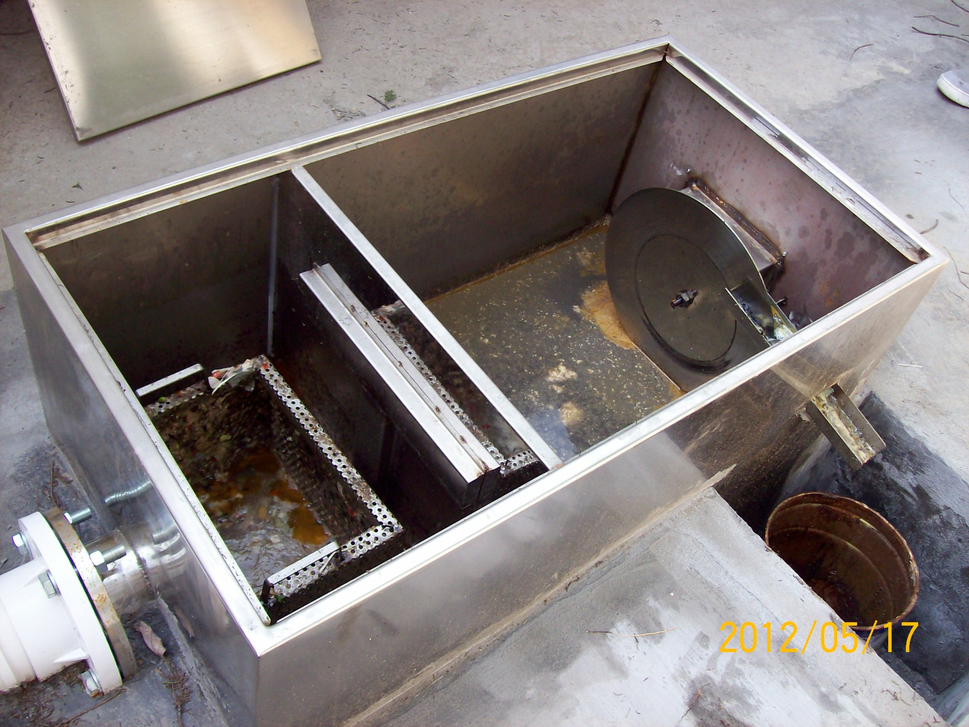 上海森绿长期供应油水分离器 厨房隔油池021-24040424