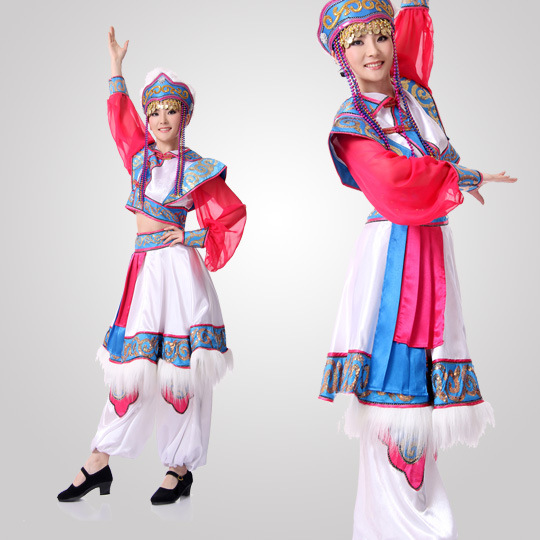 <em>蒙古</em>舞蹈演出服装<em>蒙古服</em>民族蒙古族演出舞蹈服