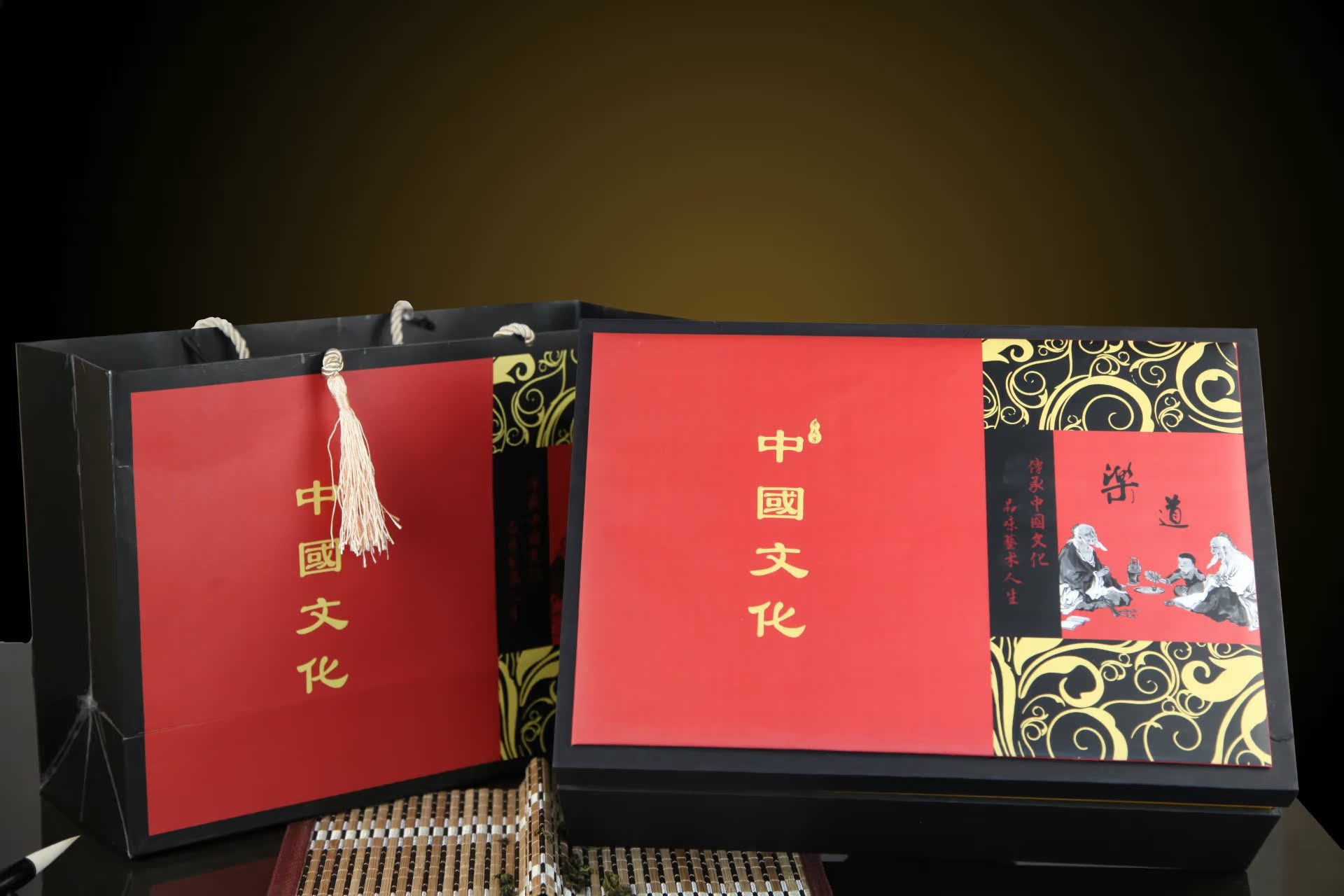 红色新款包装盒