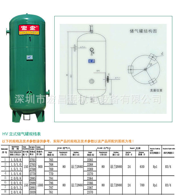 小储气罐 卧式储气罐 储气桶 价格优惠