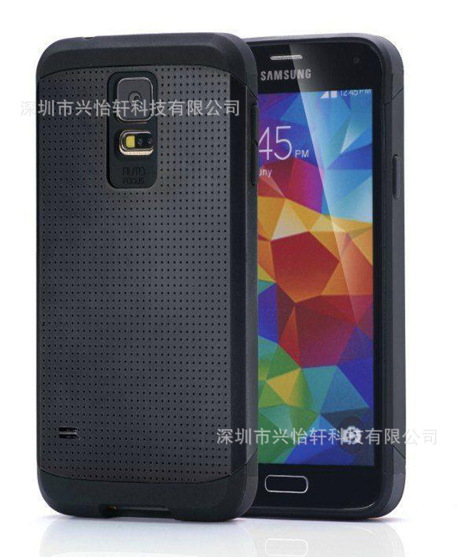 韩国三星s5盔甲手机壳 三星i9600防摔防震保护套tpu pc防潮防摔