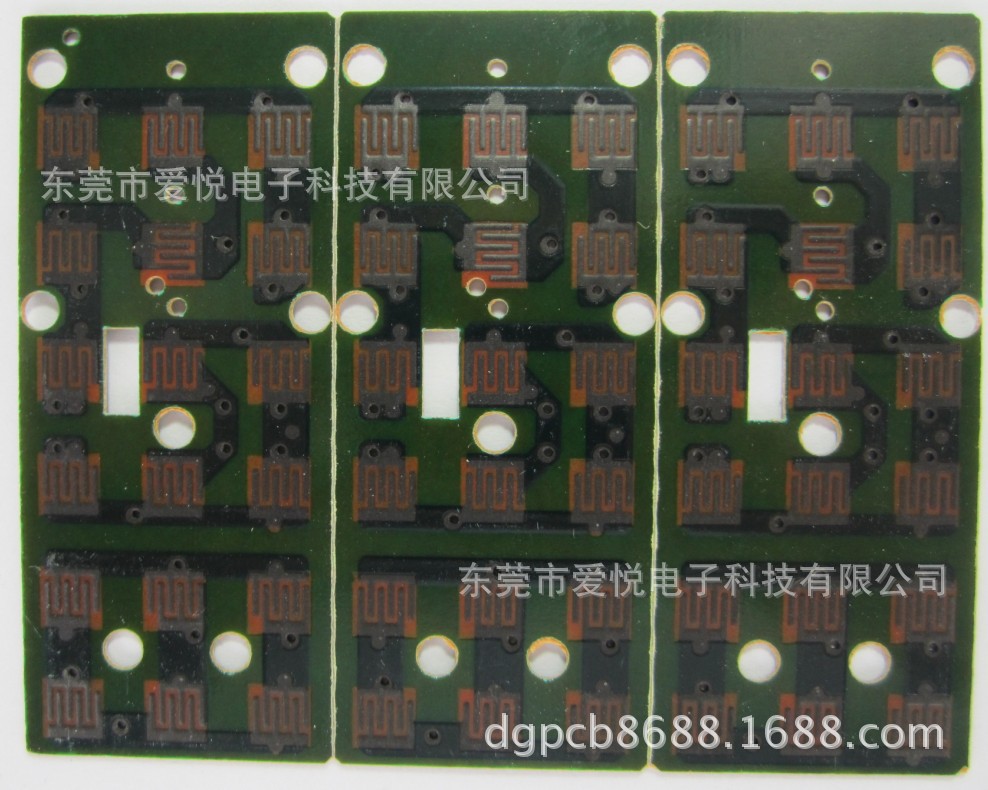 單麵XPC抗氧化碳油灌孔線路板04