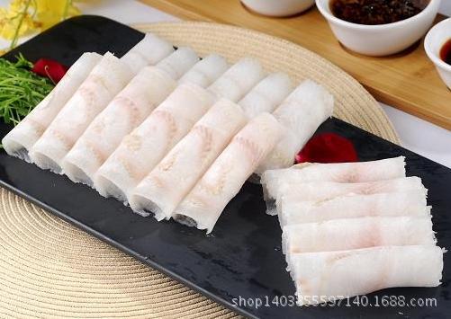 火锅鱼肉卷 鱼肉卷 安康鱼肉卷 涮鱼卷