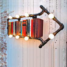 创意复古简约中式工业艺术水管造型灯具墙灯墙壁灯床头灯非壁纸灯