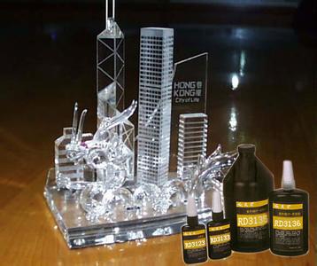 玻璃金属用胶 UV固化胶 无影胶