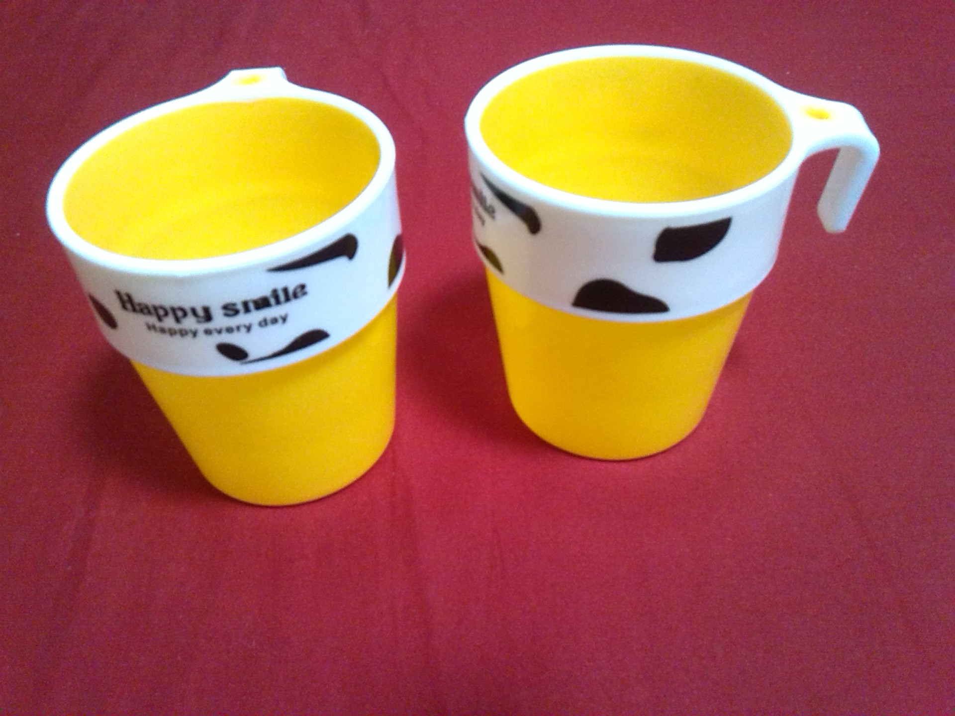 【优质塑料口杯 水杯 牛奶杯 PP材料 质量