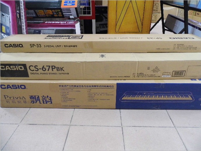 卡西欧电钢琴 px150 px-150bk/we 88键