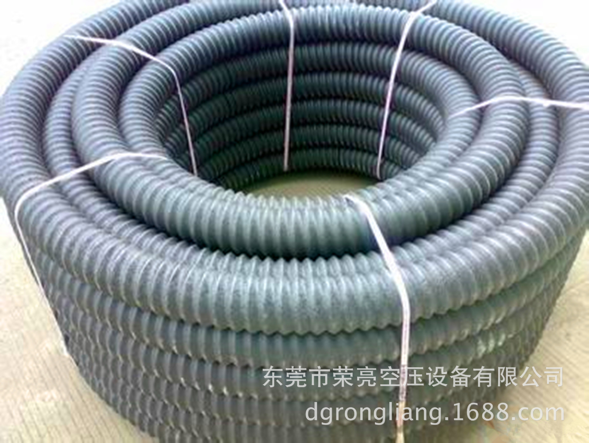 直销气管 塑料软管 穿线管 pe波纹管 聚乙烯软管 ad15.8黑色灰色