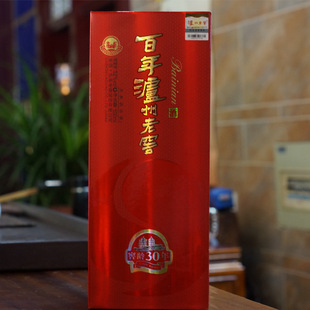 百年泸州老窖窖龄30年 浓香型 高度白酒 大量批发52度白酒