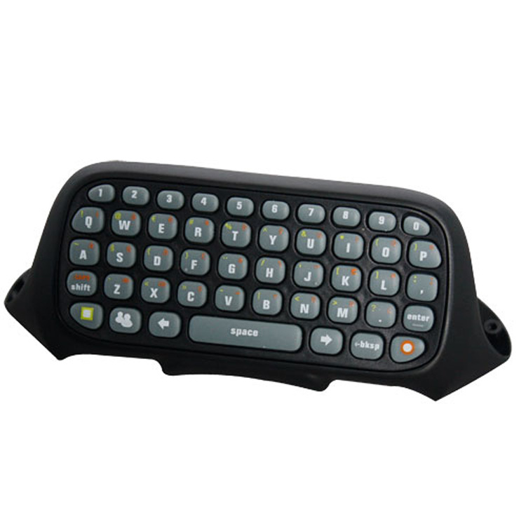 现货供应-XBOX360 键盘(黑) xbox360手柄键盘