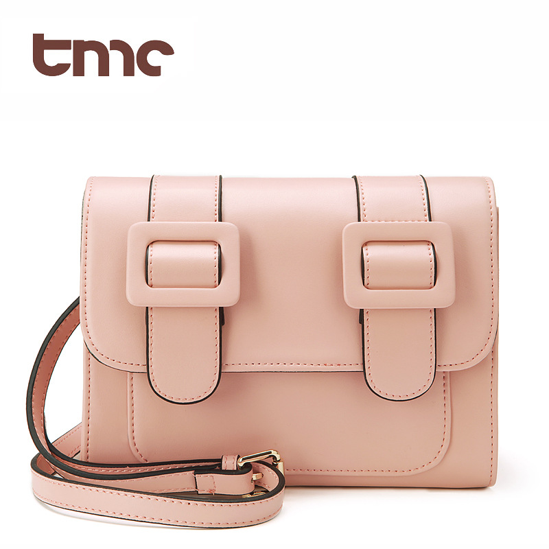 tmc 2014春季新款牛皮<em>女包英伦</em>学院风邮差包