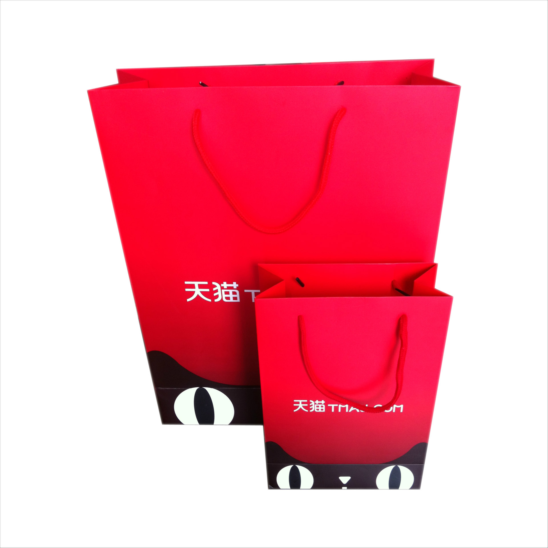 新款天猫通用纸袋 230g白卡加厚纸袋 江苏苏州