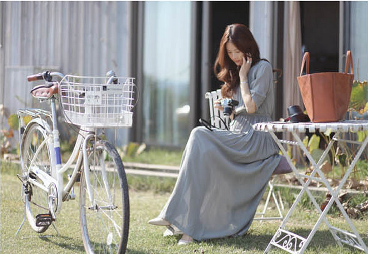 香港IT代购<em>韩国SZ女装</em>波西米亚拖地长裙连衣裙