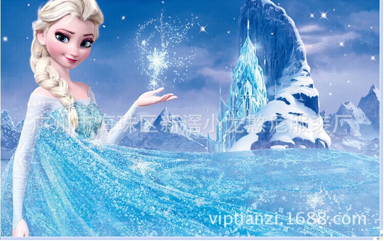 缘外贸童装 Frozen dress 2014礼服<em>爱莎公主</em>网