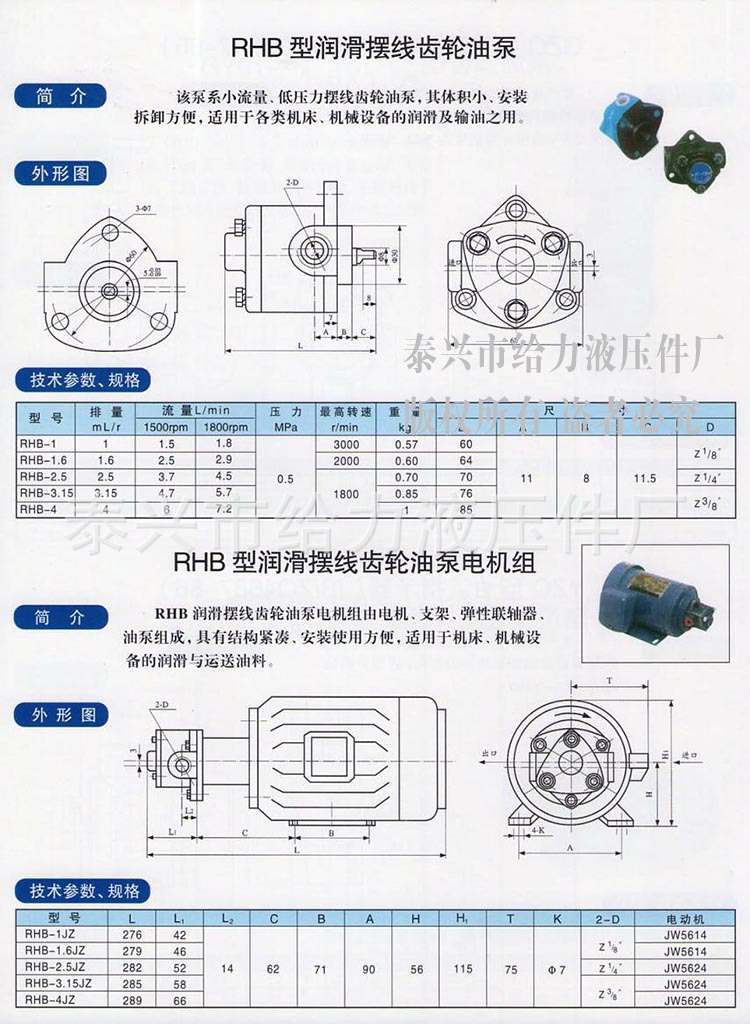 RHB型