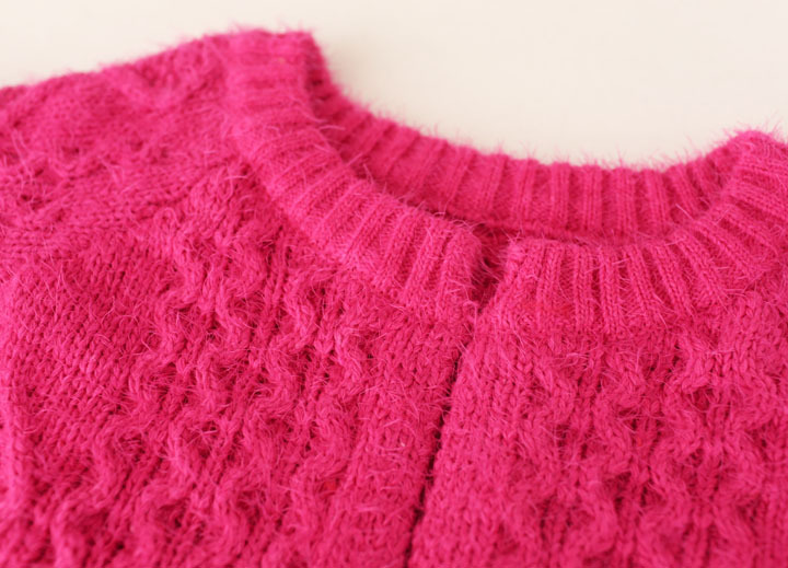 批发采购<em>女式</em>毛衣-2014<em>春款马海毛外套开衫</em> 立