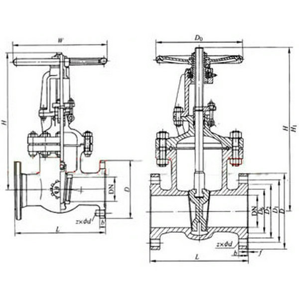 Z41W不锈钢闸阀1