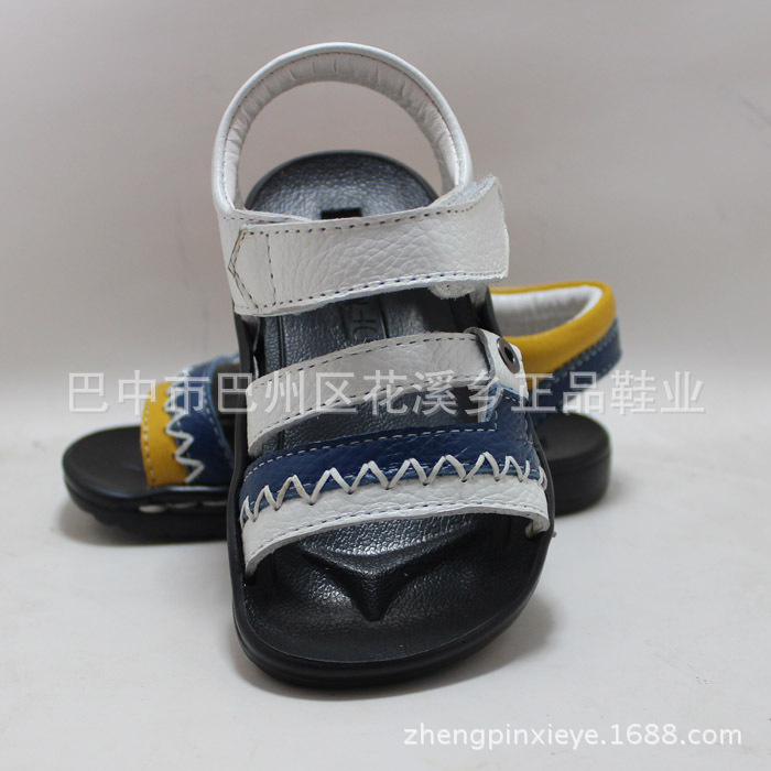 童鞋批发 2014夏季新款男童凉鞋21-31 韩版中小儿童沙滩鞋