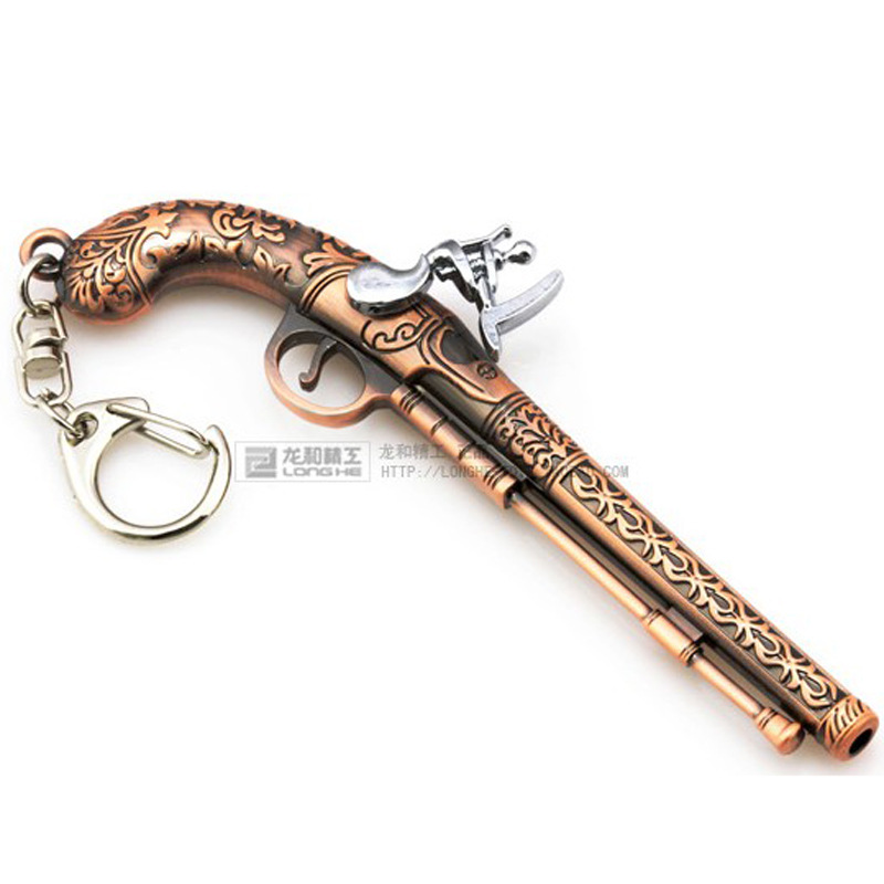 csol反恐精英挂件 CS神怒之炎火枪挂扣 燧发枪