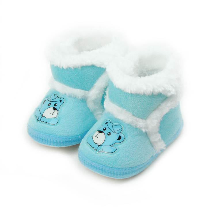 2014 冬款橡胶软底卡通学步鞋宝宝棉鞋