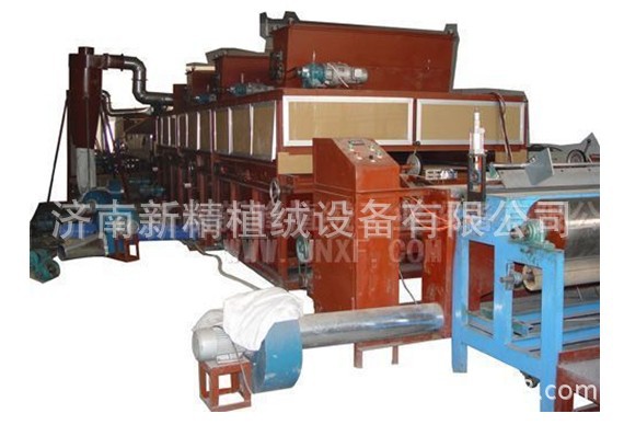 卷材类自动植绒流水线