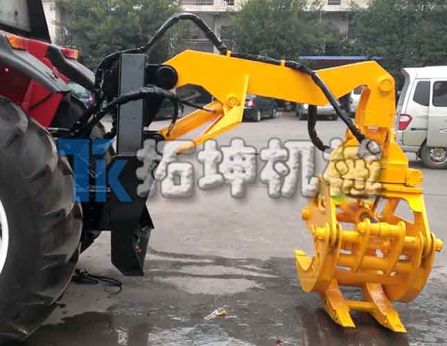 抓木集材拖拉机16