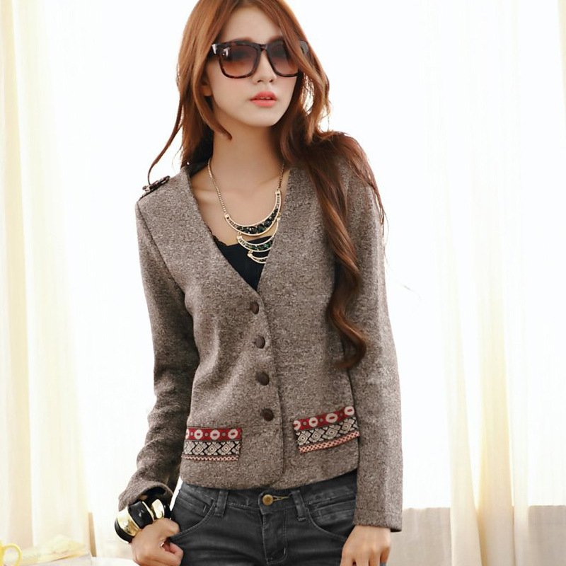 1340#(模特实拍)<em>2014女装</em>春装新款韩版小西装